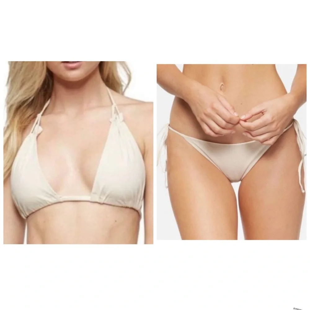 Tavik Tapioca Lily Top + Jax Bottom Swim Set Small